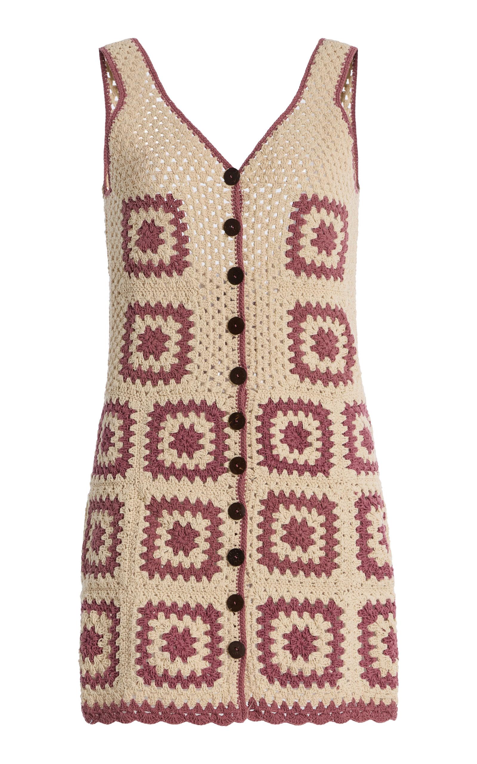 Akoia Swim Exclusive Baia Crocheted Cotton Mini Dress - Moda Operandi by AKOIA SWIM
