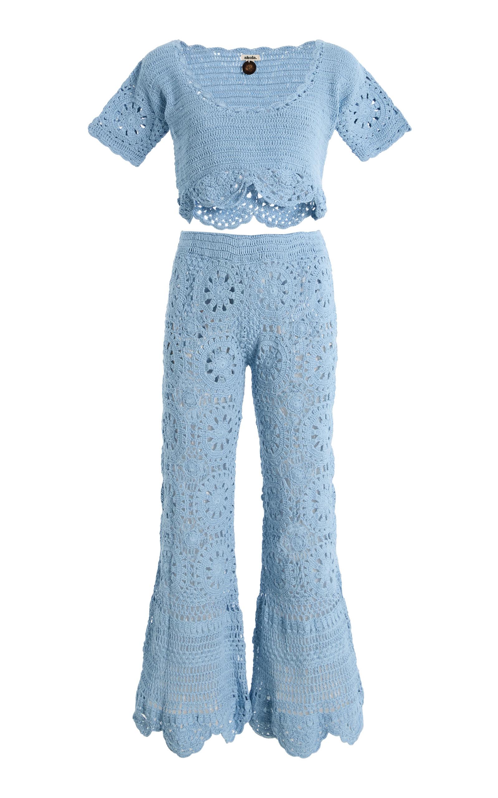 Akoia Swim Exclusive Bunga Cotton Top and Pants Set -oda Operandi by AKOIA SWIM