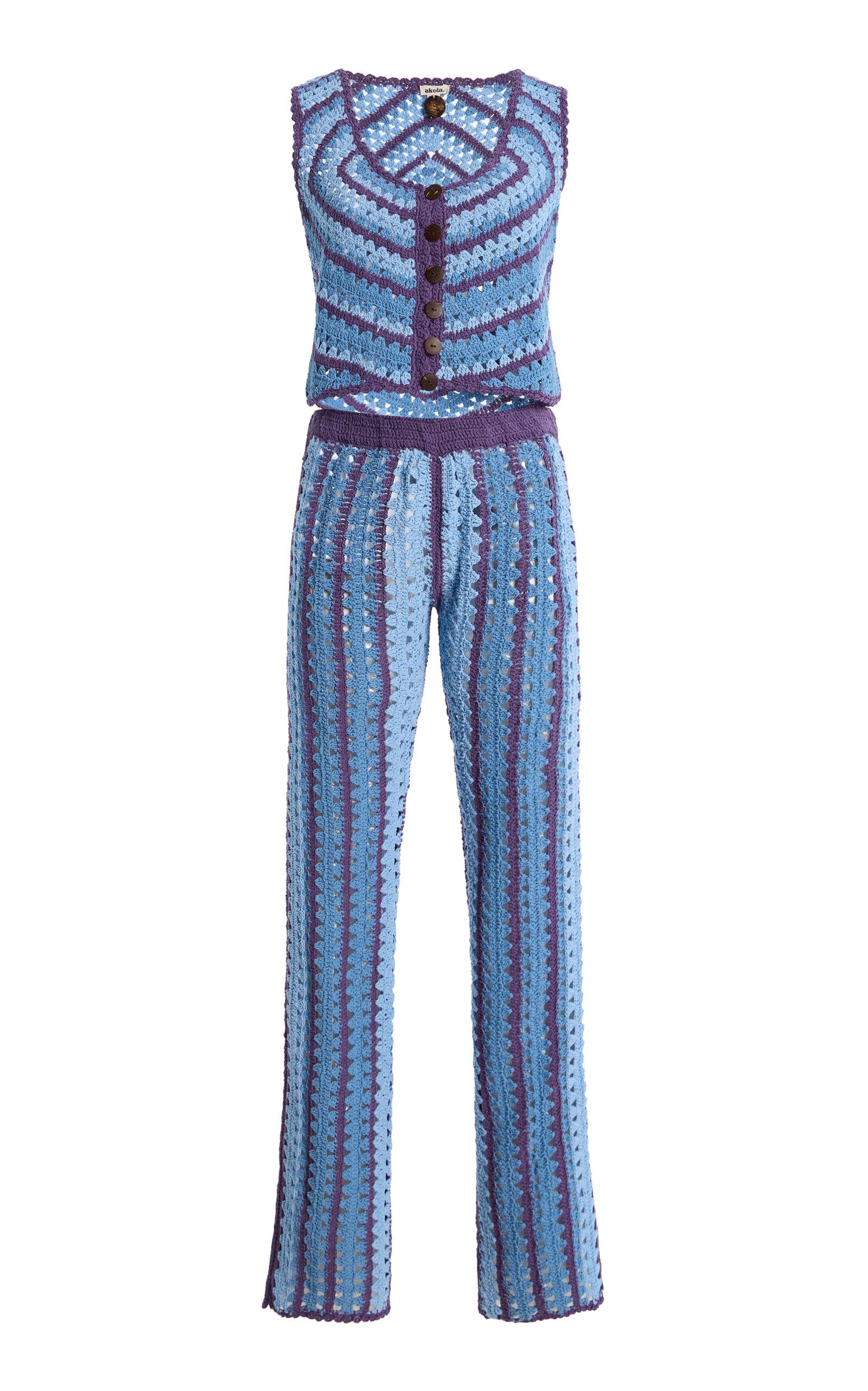 Akoia Swim Exclusive Cotton Top and Pants Set - Moda Operandi by AKOIA SWIM