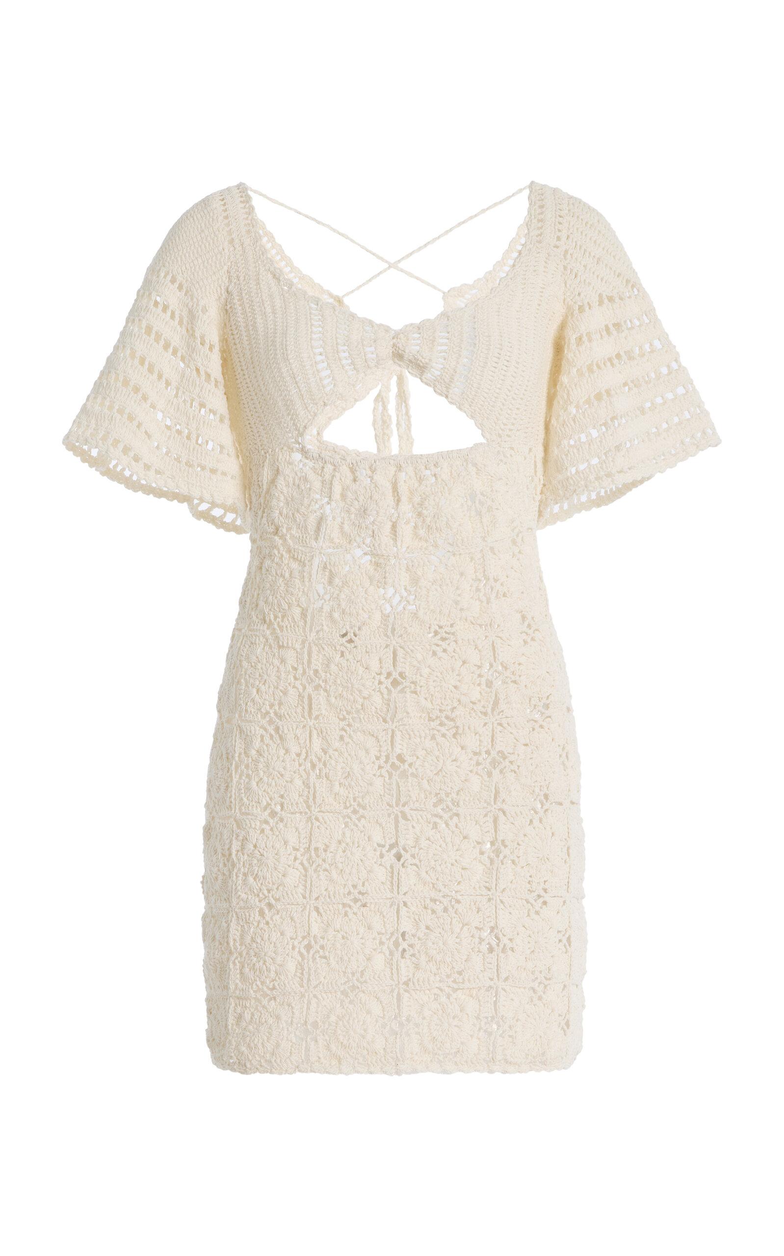 Akoia Swim Exclusive Crocheted Cotton Mini Dress - Moda Operandi by AKOIA SWIM