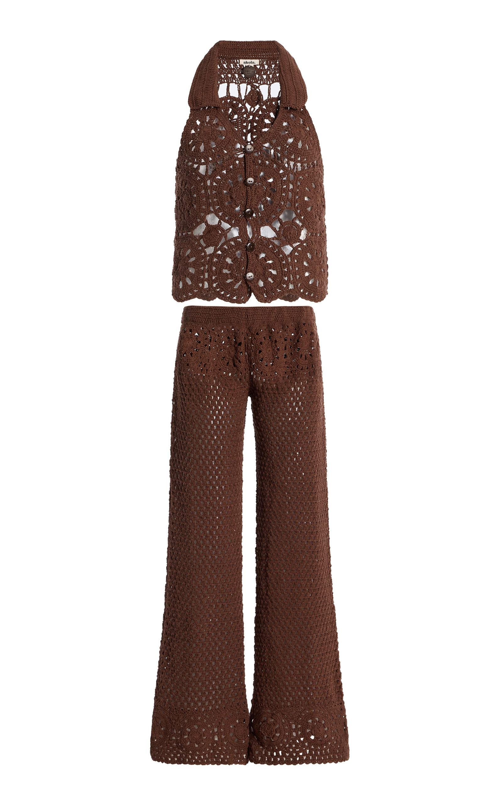 Akoia Swim Exclusive Crocheted Cotton Pant Set - Moda Operandi by AKOIA SWIM