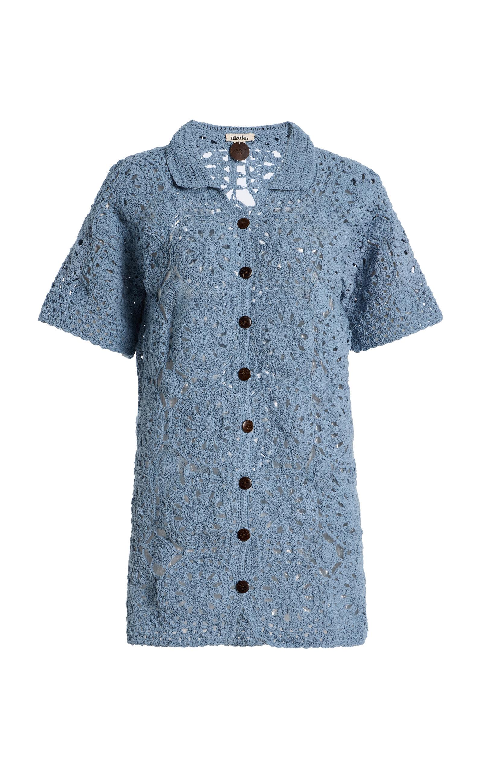 Akoia Swim Exclusive Mitir Crocheted Cotton Mini Dress - Moda Operandi by AKOIA SWIM