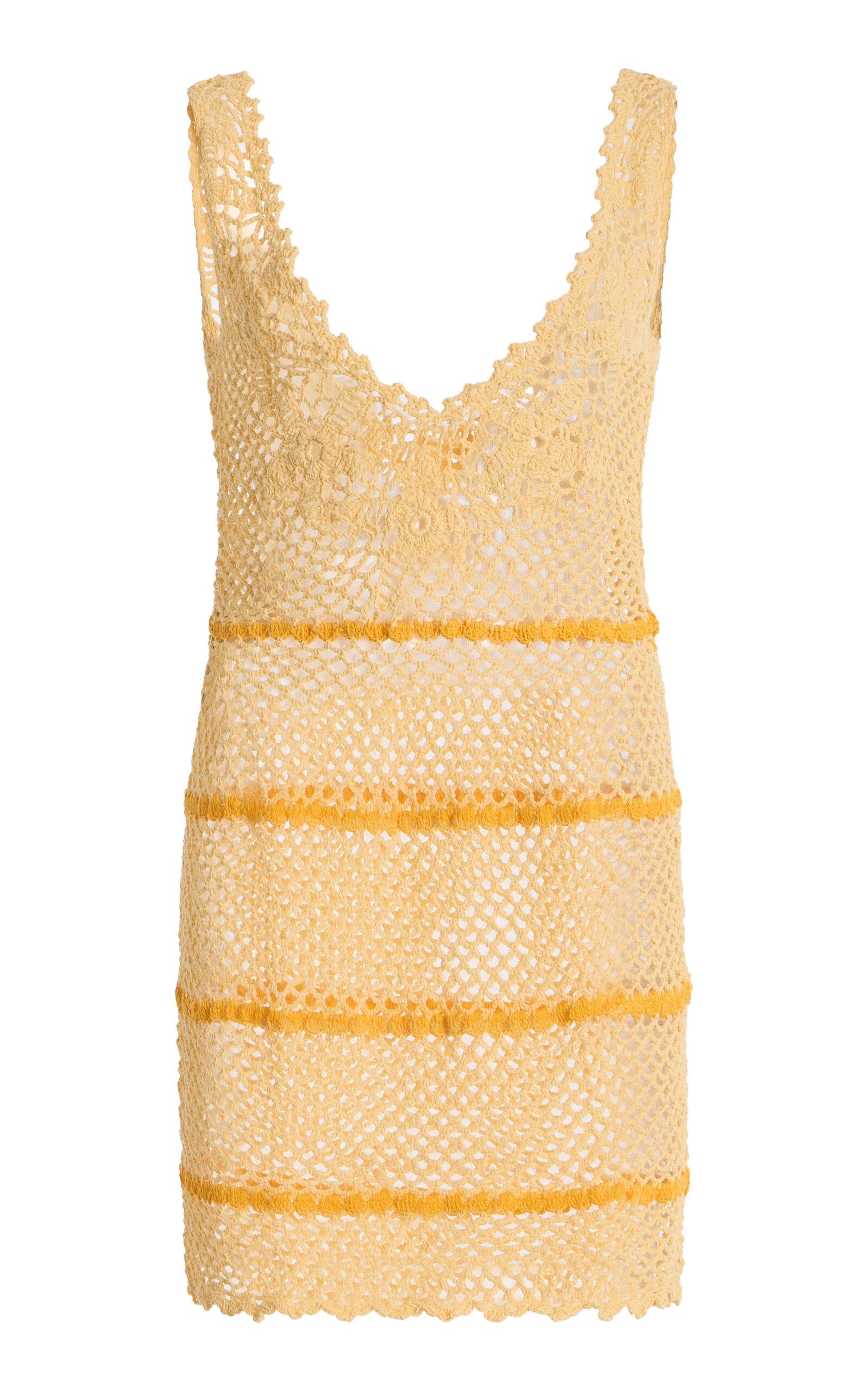 Akoia Swim Exclusive Nata Crocheted Cotton Mini Dress - Moda Operandi by AKOIA SWIM