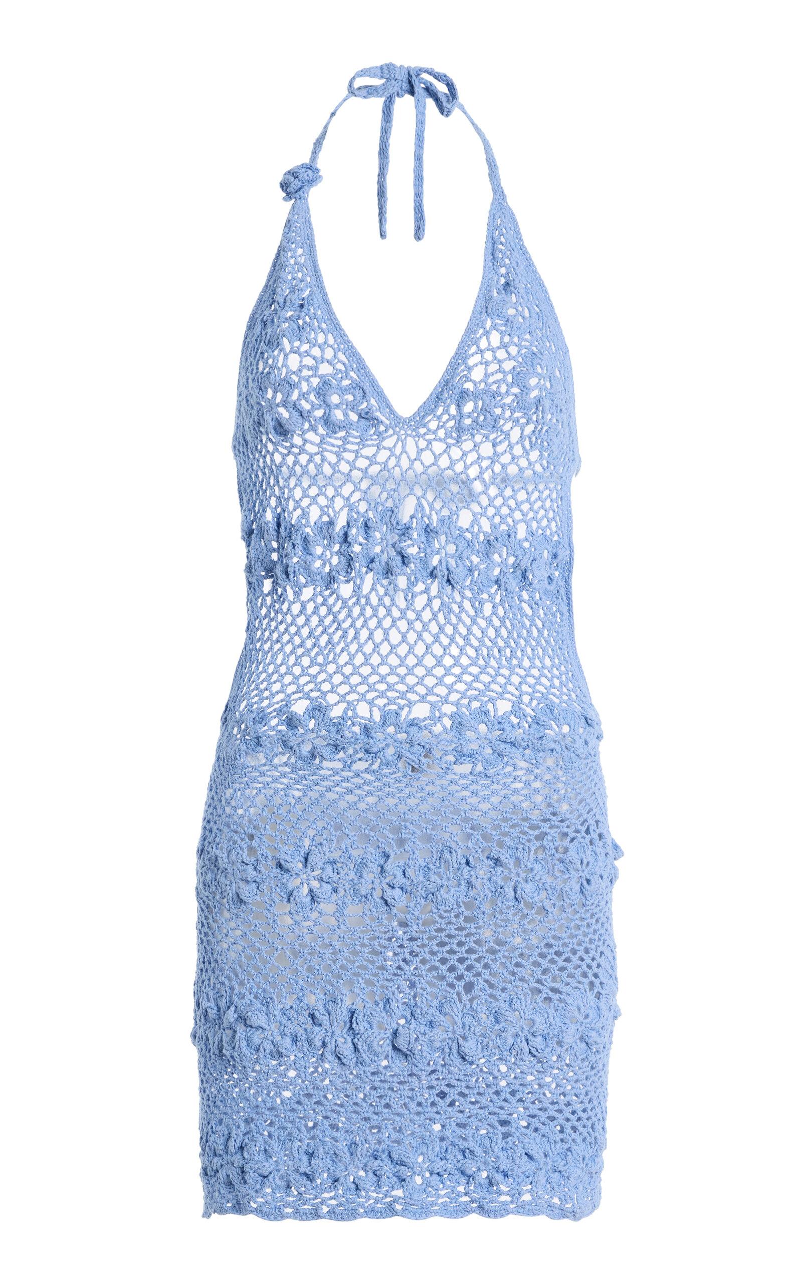 Akoia Swim Kusuma Crocheted Cotton Mini Dress - Moda Operandi by AKOIA SWIM
