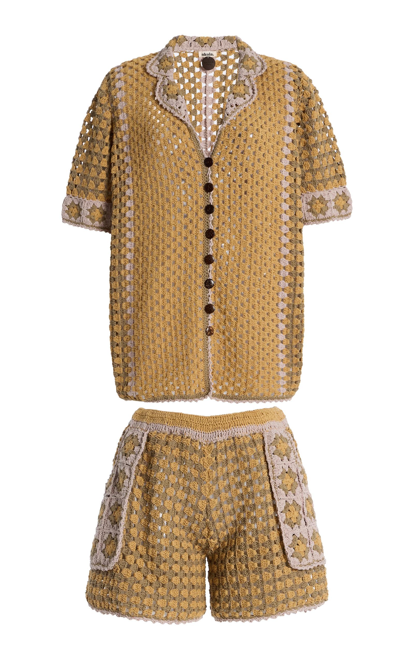 Akoiawim Exclusive Moa Crocheted Cottonhortet - Moda Operandi by AKOIA SWIM
