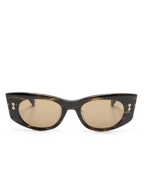 Aquila oval-frame sunglasses by AKONI