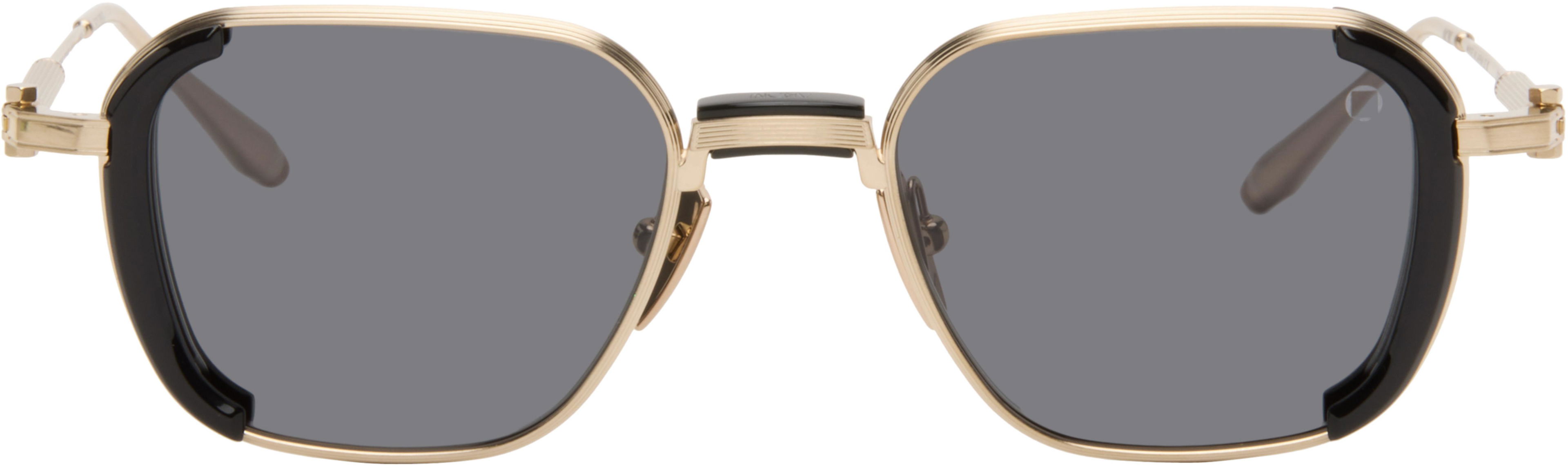 Gold Eclipse Sunglasses by AKONI