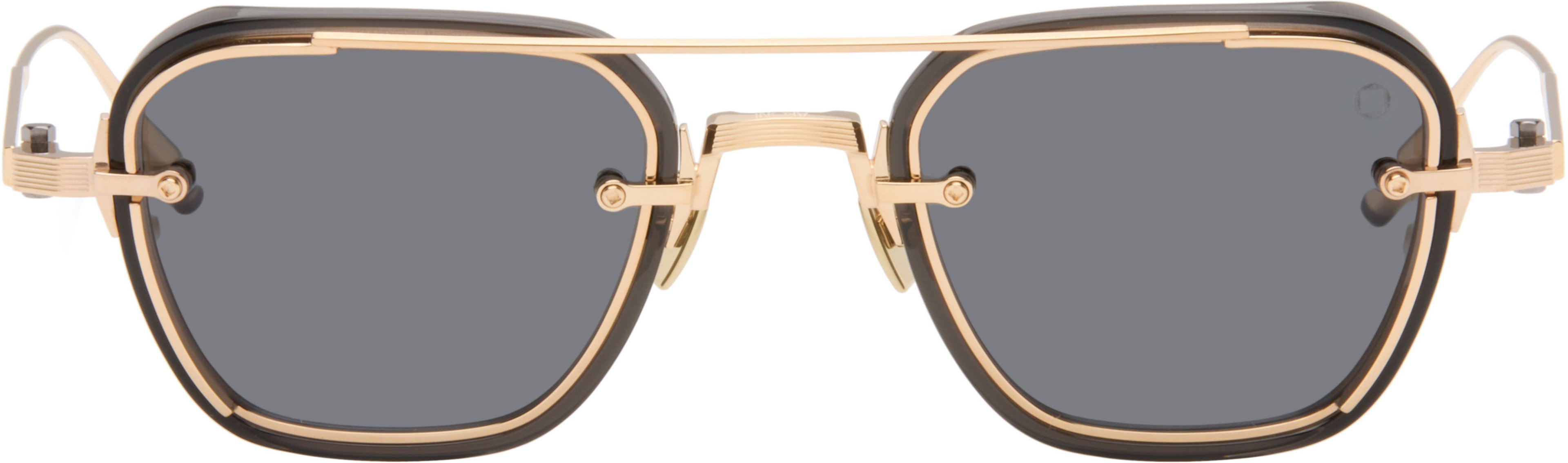 Gold Jura Sunglasses by AKONI