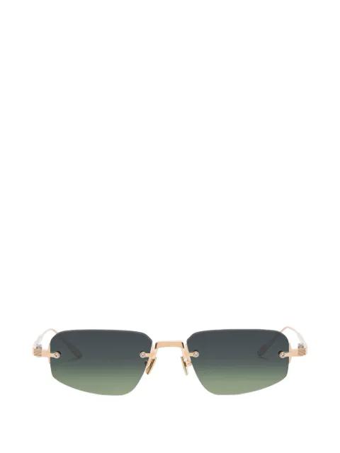 Juno Three 12K gold rimless sunglasses by AKONI