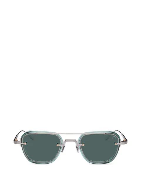 Jura geometric-frame sunglasses by AKONI
