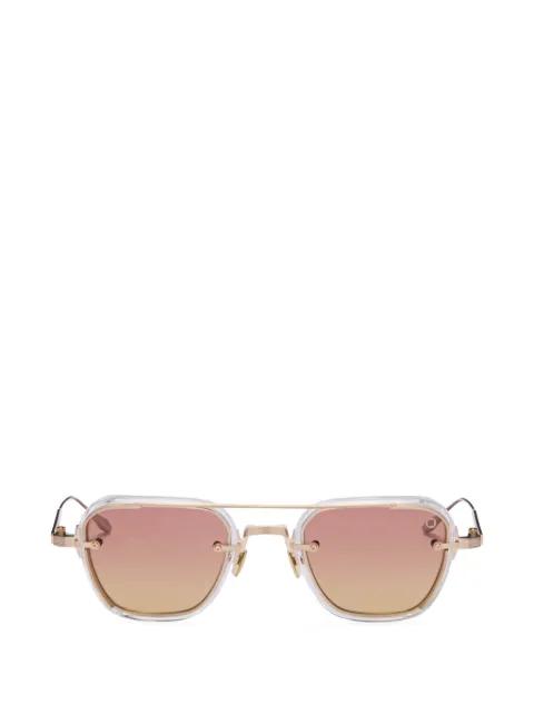 Jura geometric-frame sunglasses by AKONI