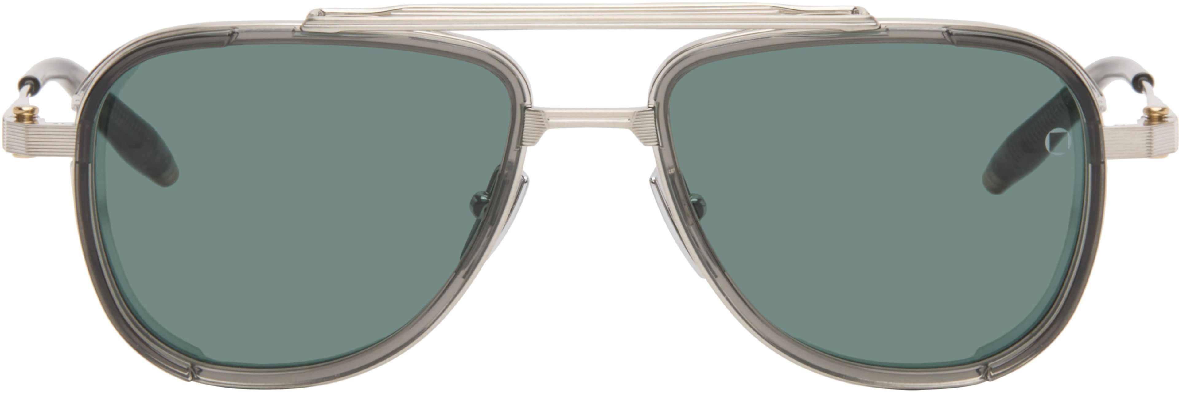 Silver Spitzer Sunglasses by AKONI