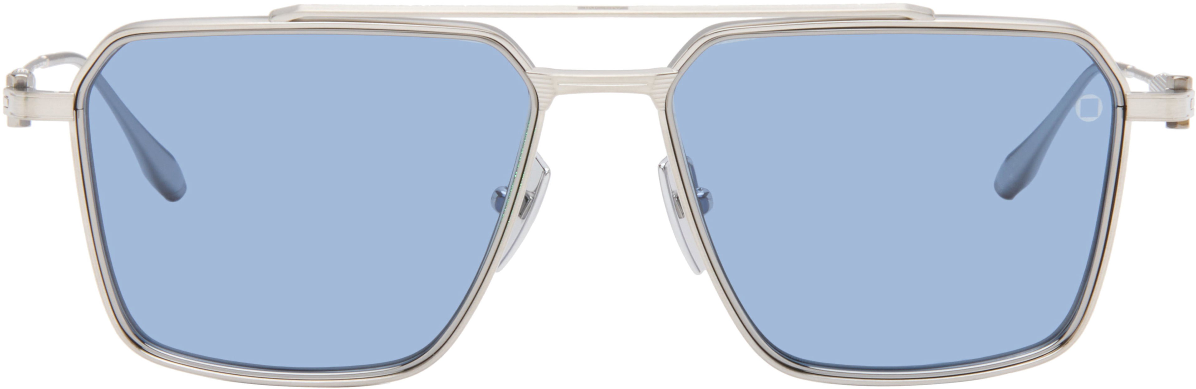 Silver Telesto-56 Sunglasses by AKONI