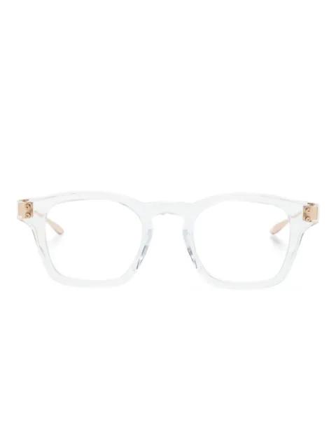 Wise wayfarer-frame glasses by AKONI