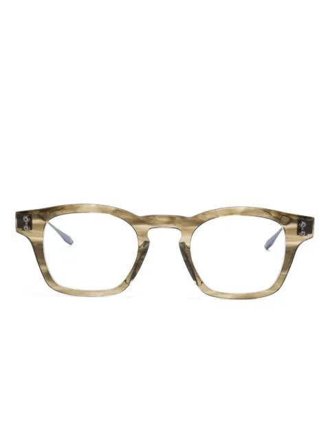 Wise wayfarer-frame glasses by AKONI