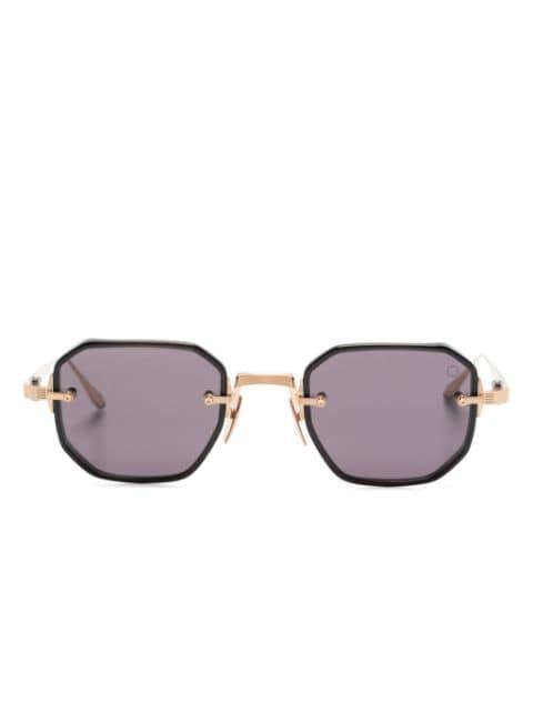 geometric-frame sunglasses by AKONI