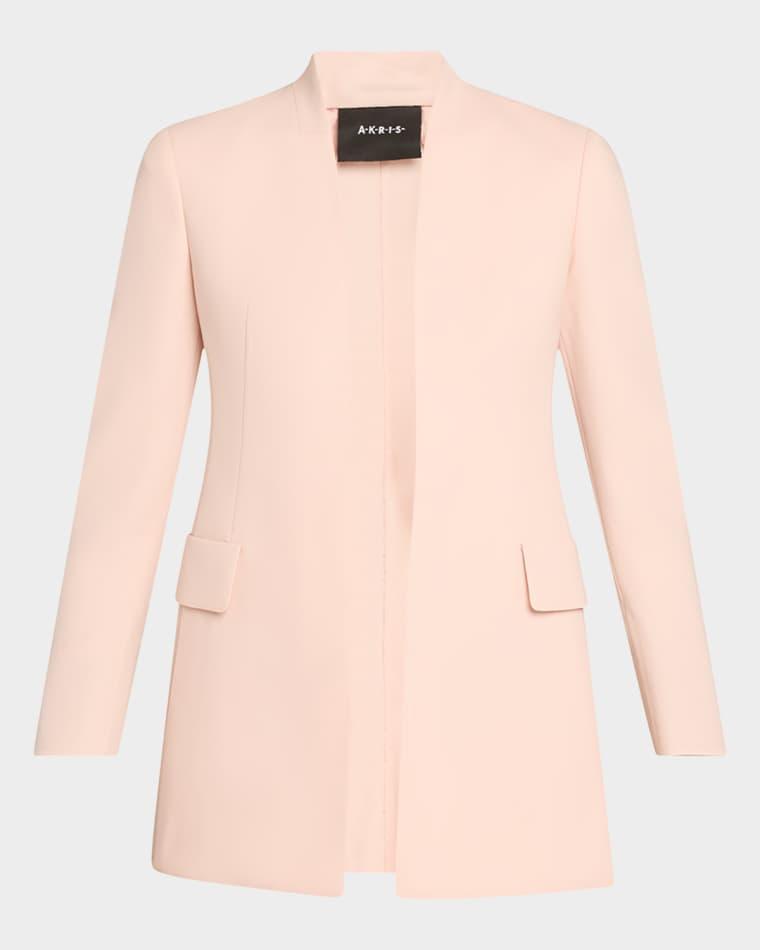 Alvar Double-Face Wool Cardigan Jacket by AKRIS