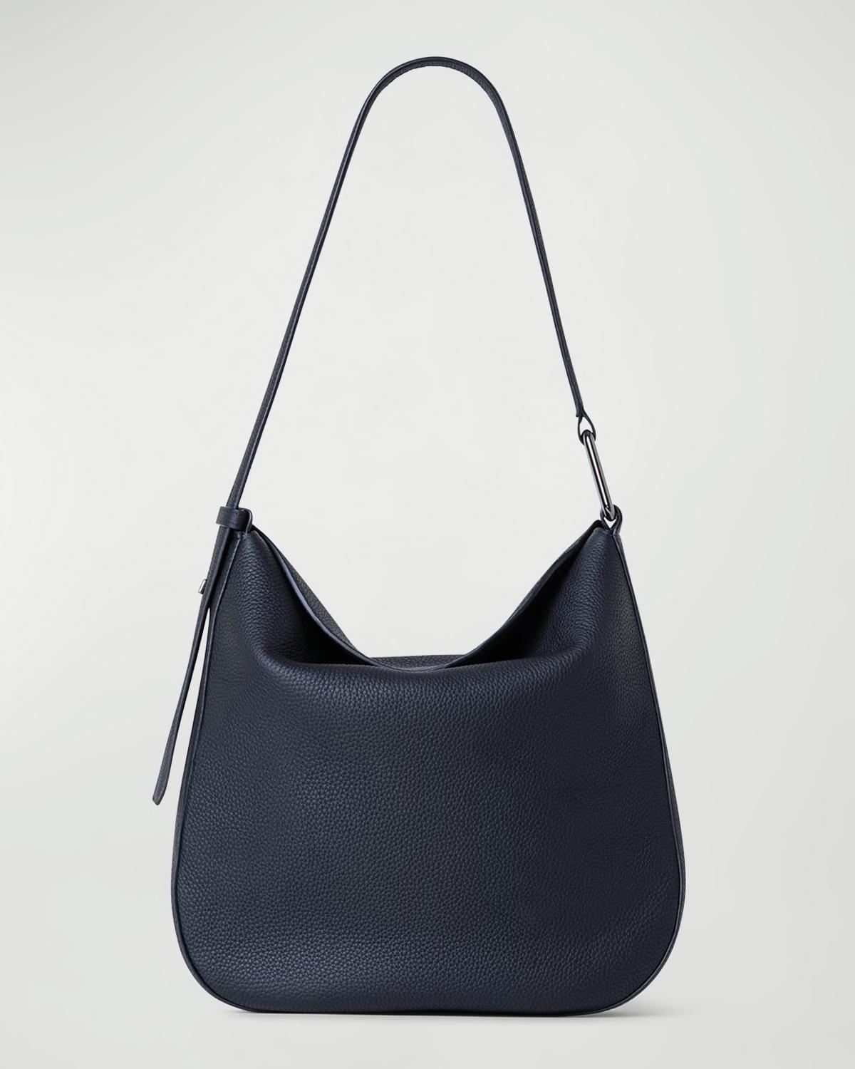 Anna Medium Leather Hobo Bag by AKRIS
