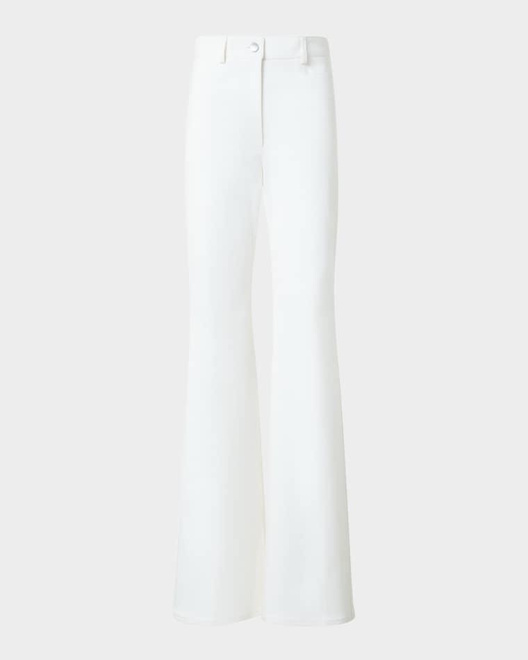 Bootcut Cotton Stretch Denim Pants by AKRIS