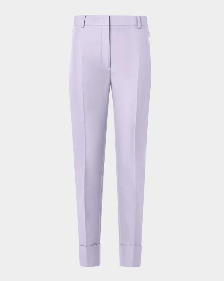 Maxima Cotton Silk Cropped Pants by AKRIS