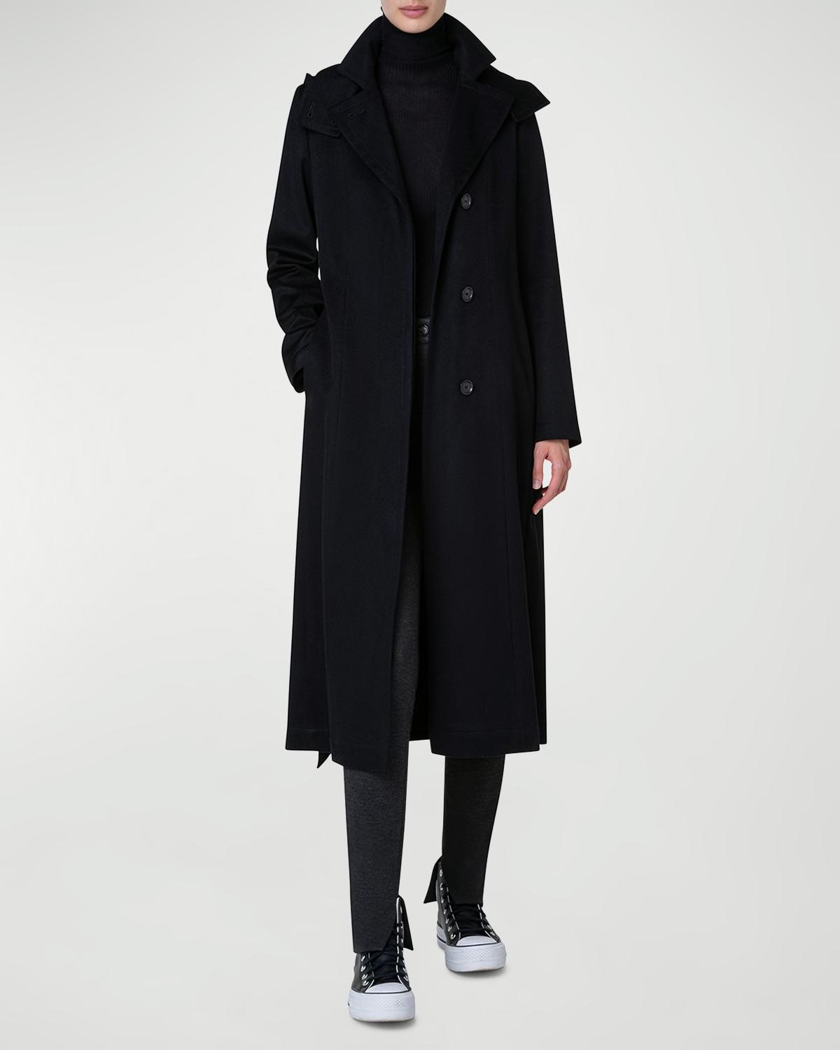 Storm System Cashmere Coat by AKRIS