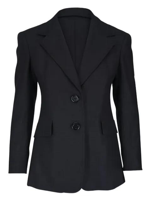 buttoned blazer by AKRIS