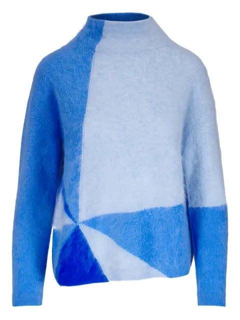 colourblock sweater by AKRIS