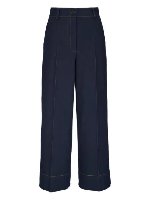 contrast-stitching jeans by AKRIS