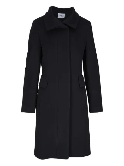 flap-pocket coat by AKRIS