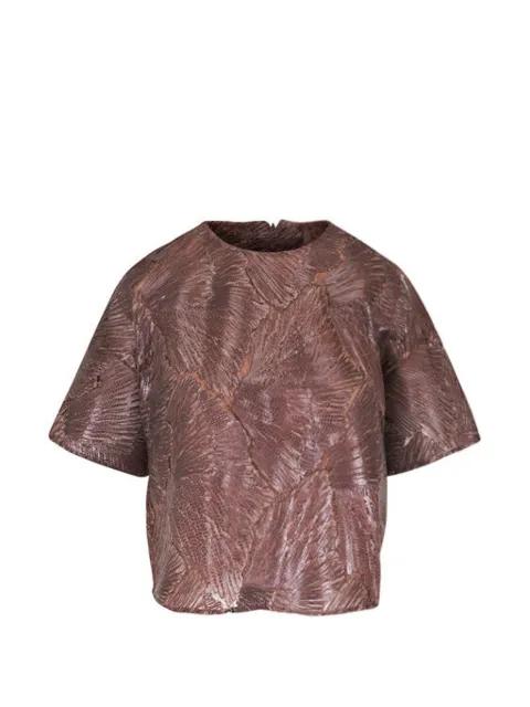 lace blouse by AKRIS