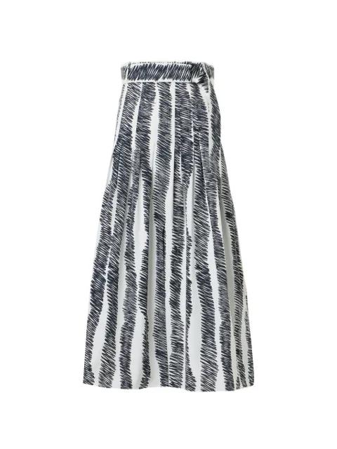pleated midi skirt by AKRIS