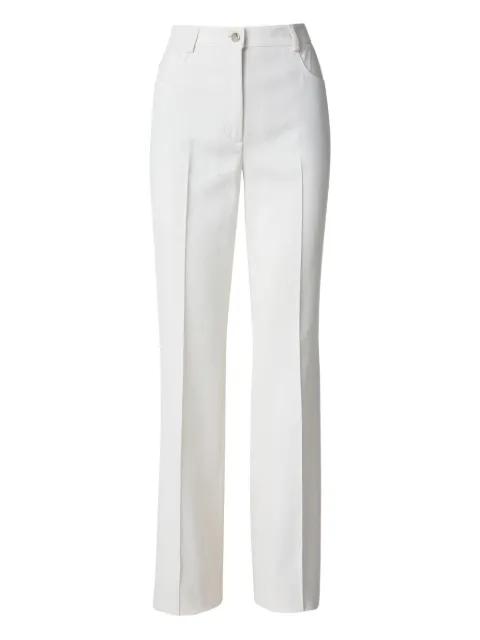seam-detail trousers by AKRIS