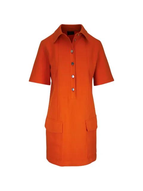short-sleeve mini dress by AKRIS