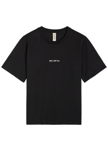 Adria embroidered cotton T-shirt by AKYN