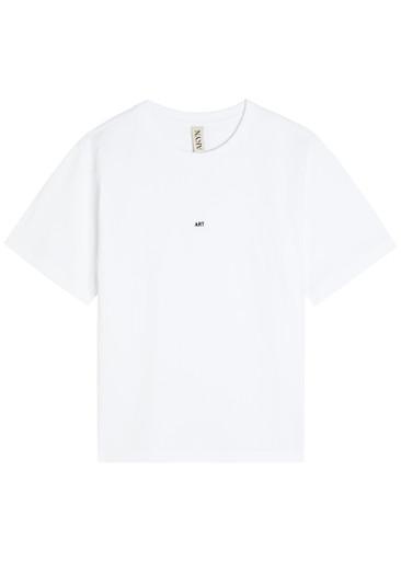 Adria embroidered cotton T-shirt by AKYN