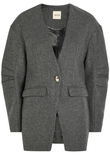 Harlow fitted wool jacket by AKYN
