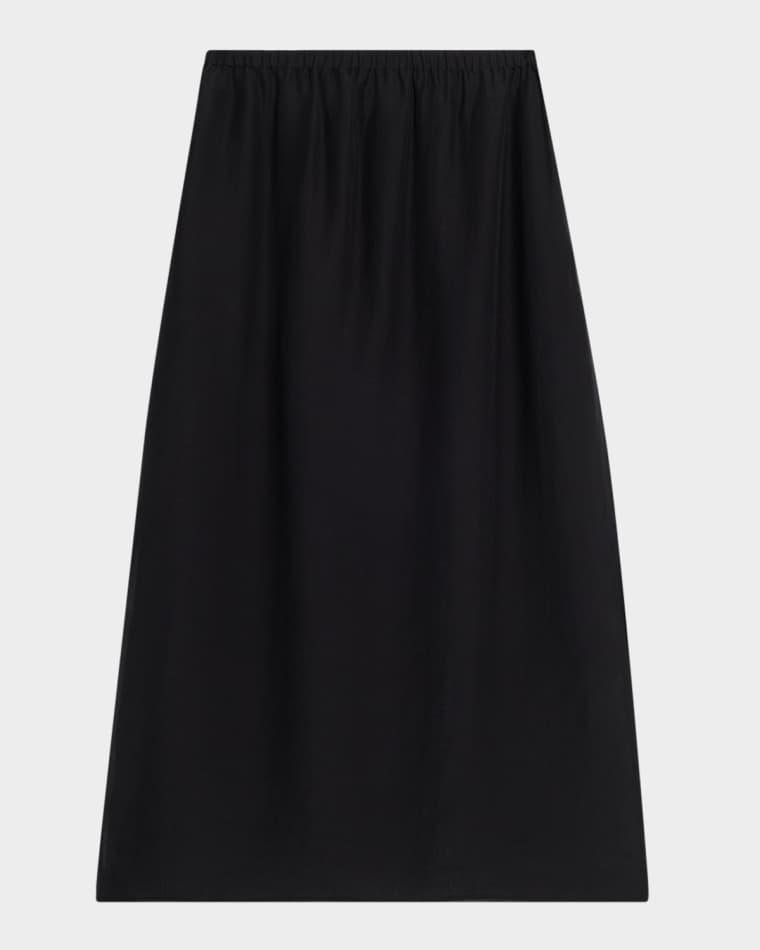 Raya Sheer Midi Skirt by AKYN STUDIO
