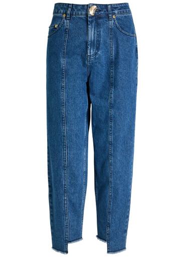Sol tapered-leg cropped jeans by AKYN