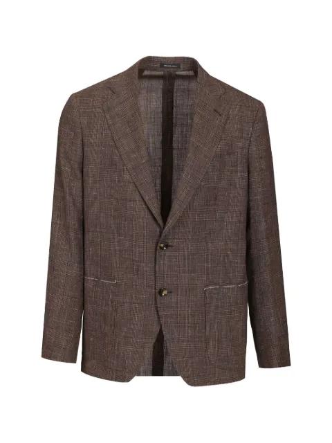 Prince of Wales-check blazer by AL DUCA D'AOSTA 1902