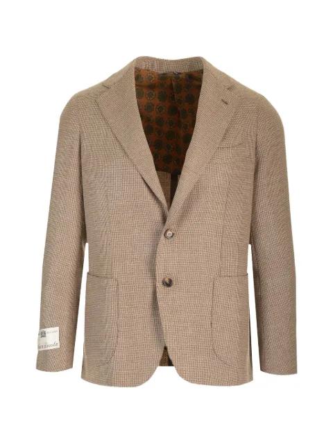 basket-weave blazer by AL DUCA D'AOSTA 1902