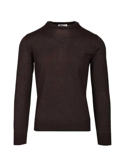 crew-neck knitted sweater by AL DUCA D'AOSTA 1902