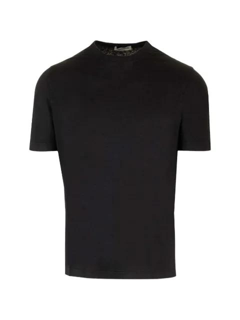 crewneck linen T-shirt by AL DUCA D'AOSTA 1902