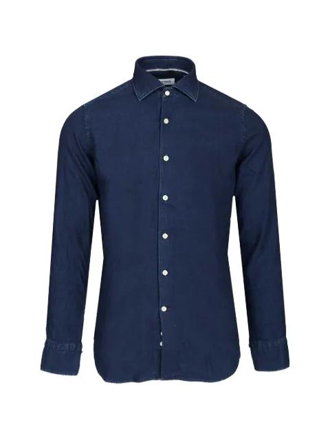 dark-wash cotton shirt by AL DUCA D'AOSTA 1902