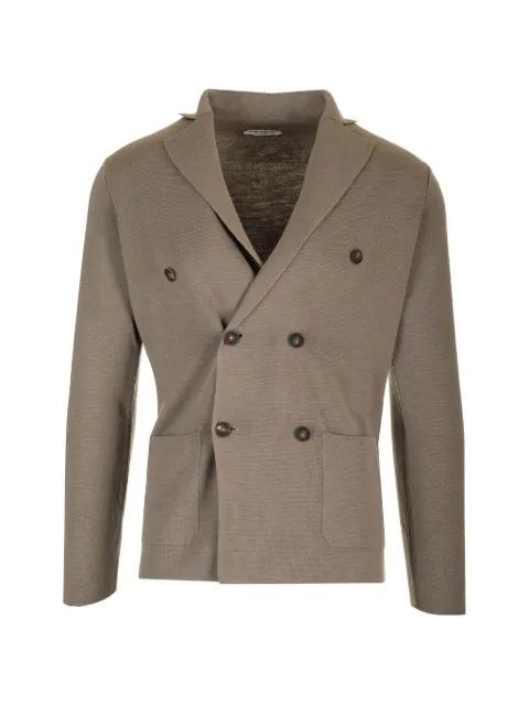 double-breasted knitted blazer by AL DUCA D'AOSTA 1902