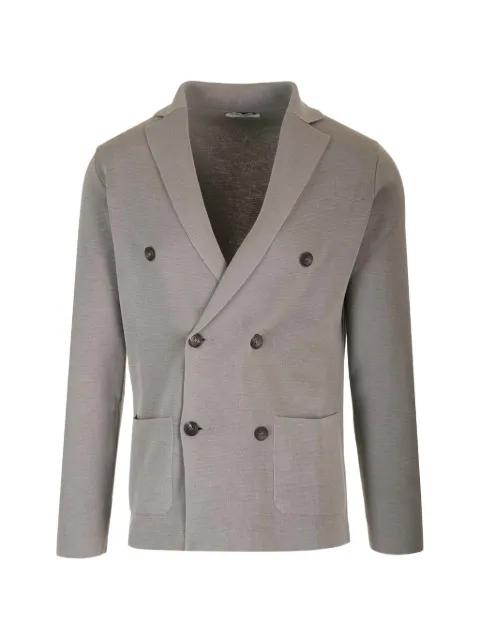double-breasted knitted cardigan by AL DUCA D'AOSTA 1902