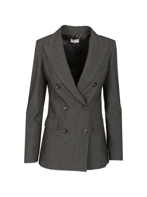double-breasted peak-lapel blazer by AL DUCA D'AOSTA 1902