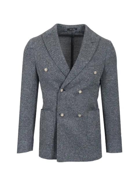 double-breasted peak-lapel jacket by AL DUCA D'AOSTA 1902