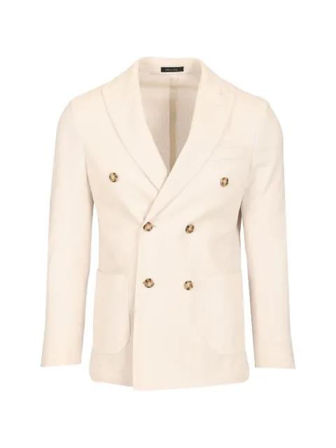 double-breasted peak-lapel jacket by AL DUCA D'AOSTA 1902