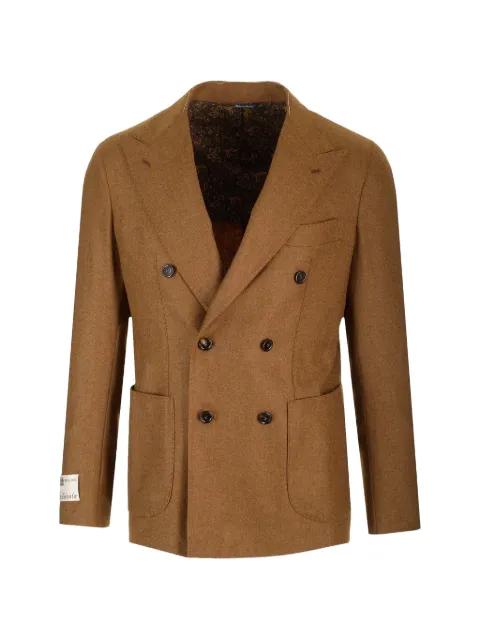 double-breasted wool blazer by AL DUCA D'AOSTA 1902
