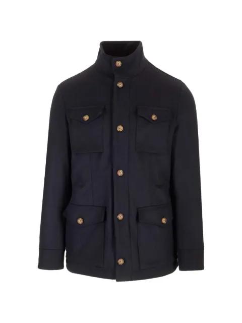 four-pocket high-neck jacket by AL DUCA D'AOSTA 1902